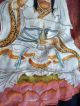 Tibetan Traditional Chinese Embroidery,  Thangka,  Guan Yin,  Worship In Prayer Paintings & Scrolls photo 5