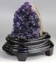 100% Natural Purple Crystal,  State Of Rock Carved Statue Other photo 1