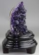 100% Natural Purple Crystal,  State Of Rock Carved Statue Other photo 3