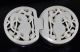 Old Chiaese Hetian White Jade Hollow Out Carve Han Dynasty Style Belt Buckle Other photo 2