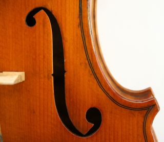 Interesting Vintage Violin C.  1920,  Handmade,  Excellent Cond.  And Ready - To - Play photo