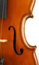 Interesting Vintage Violin C.  1920,  Handmade,  Excellent Cond.  And Ready - To - Play String photo 6