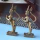 2pcs Kinnaree Mythical Creature Sawasdee Amulet Thai Brass Angel Charm Statue Amulets photo 4