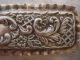 Victorian Sterling Silver Repousse & Ruffled Edge Hinged Snuff Box C1900 Sterling Silver (.925) photo 10
