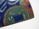Exceptional Japanese Champleve & Cloisonne Reticulated Silver Buckle Other photo 5