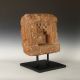 Antique Carved Sandstone Temple Niche Stand For Ming Dynasty Gilt Bronze Buddha Other photo 1