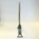 Antique Copper Lightning Rod On Stand 15 