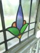 L111 Older Pretty Multi - Color English Leaded Stained Glass Window 1900-1940 photo 5