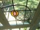 B276 Pretty Patterned Style Multi - Color English Leaded Stained Glass Windows 1900-1940 photo 6
