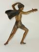 Art Deco Spelter Figure Of A Fencer Modeled On Peter Pan Art Deco photo 1