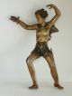 Art Deco Spelter Figure Of A Fencer Modeled On Peter Pan Art Deco photo 3