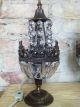 Vintage Desk Lamp Pair Solid Brass Electrified Antique Nouveau Old Tischlampe Chandeliers, Fixtures, Sconces photo 2