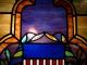 S38 Antique Stained Glass Leaded Window Ww1 Wwi Fallen Soldier Henry Mendell Ny 1900-1940 photo 2