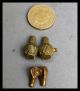 2 Pairs Of Drums,  18 - 19thc Akan Gold Weights Other photo 4