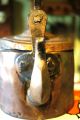 Primitive Antique Early Copper Tea Kettle Old Country Piece Primitives photo 1