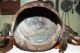 Primitive Antique Early Copper Tea Kettle Old Country Piece Primitives photo 7