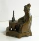 1920 ' S Art Deco Vantines 1254 Incense Burner - Made In France Metalware photo 4