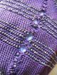 Antique Victorian Steel Beaded Purple Hand Crochet Reticule Drawstring Purse Victorian photo 4