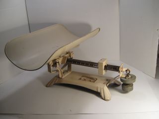 Antique Detecto Beam - Type Baby Scale Jacobs Bros.  Co.  Brooklyn,  Ny photo