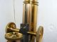 Fine Brass Microscope - Chem: Soc: By Baker Of London With Zeiss Lenses Other photo 10