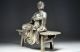Huge Chinese Copper Gilt Silver Fine Carving Bench Buddha Nr Top Free Shippi Other photo 1