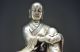 Huge Chinese Copper Gilt Silver Fine Carving Bench Buddha Nr Top Free Shippi Other photo 4