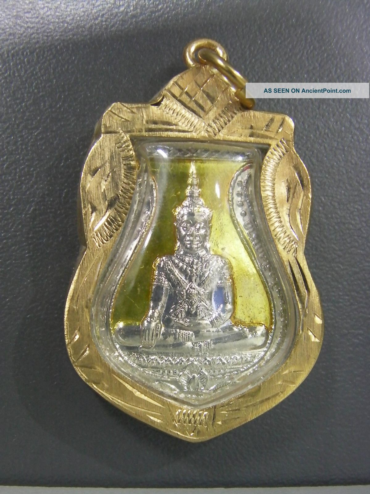 Phra Nimit Buddha Wat Na Phra Men Thai Amulet Amulets photo