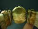 Antique Cabochon Bangle Cuff Bracelet - Made In India W/ Label,  Nr India photo 6