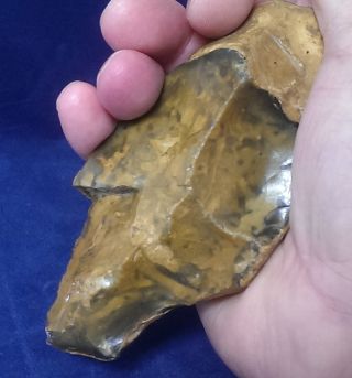 British Palaeolithic Flint Pebble Tool From Dorset photo