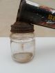 Rare Vintage Old Antique Bee Brand Home Bug Insect Sprayer With Bottle Mad Men Garden photo 2