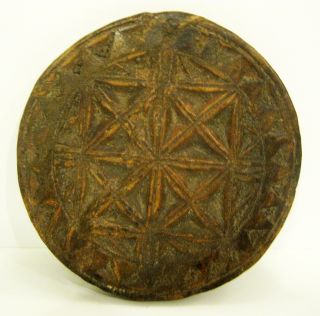 Large Bread Stamp / Mold – 19th Century photo