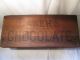 Vintage W.  Baker & Co.  25lbs Wooden Chocolate Box Crate Dorchester Ma.  1900 ' S Boxes photo 3