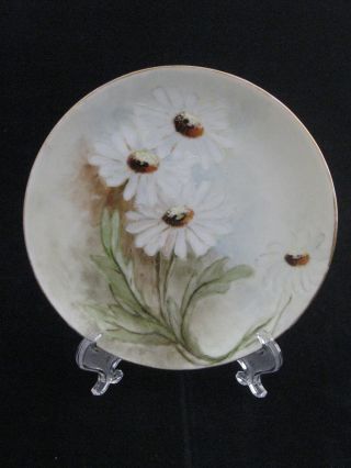 Antique Weimar Germany Hand Painted Fine Porcelain Dessert Plate Signed Roddy photo