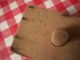 Antique Primitive Wooden Butter Press Mold Grandma ' S Early 1900 ' S Primitives photo 2