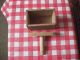 Antique Primitive Wooden Butter Press Mold Grandma ' S Early 1900 ' S Primitives photo 4