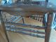 Antique High - Back School House Chair Brown Paint Wooden Mass.  Conn.  Northeast Primitives photo 1