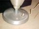 Vtg 50s Atomic Modern Aluminum Pivot Swivel Swivelier Cone Bullet Sconce Lamp Mid-Century Modernism photo 1