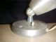 Vtg 50s Atomic Modern Aluminum Pivot Swivel Swivelier Cone Bullet Sconce Lamp Mid-Century Modernism photo 2