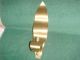 ' 30s Walter Andersson Ystad Metall Machine Age Art Deco Brass Sconce Candlestick Art Deco photo 3
