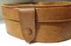 Antique Soft Calf Leather Box For Detachable Stiff Collars Vintage Art Deco Art Deco photo 4