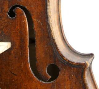 Rare,  Very Old,  Antique,  18th Century French Violin - photo