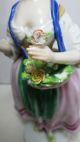 1880s Augarten Wien Austria Royal Vienna Porcelain Figure Lady Statue Pottery Figurines photo 4