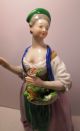 1880s Augarten Wien Austria Royal Vienna Porcelain Figure Lady Statue Pottery Figurines photo 5