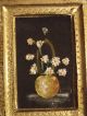 Italian Florentine Toleware Hand Painted Daisies Diptych - Pick More Daisies Toleware photo 2