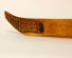 Museum Quality Haida Model Canoe Collected 1911 Red Cedar Unsigned Raven Design Native American photo 3