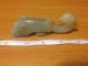 Old Chinese Hand Carved Jade Belt Buckle Other photo 1