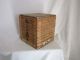 Antique Japanese Wooden Box W Characters Vases photo 3