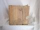 Antique Japanese Wooden Box W Characters Vases photo 4