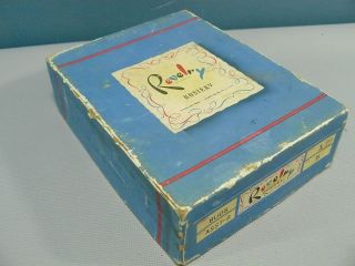 Vintage Revelry Hosiery Buds Retail Box Empty Country Store Display photo