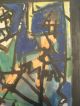 Family Allegorical Wwii Era Irving Lehman Abstract Ny Modernist Oil Painting Wpa Mid-Century Modernism photo 4